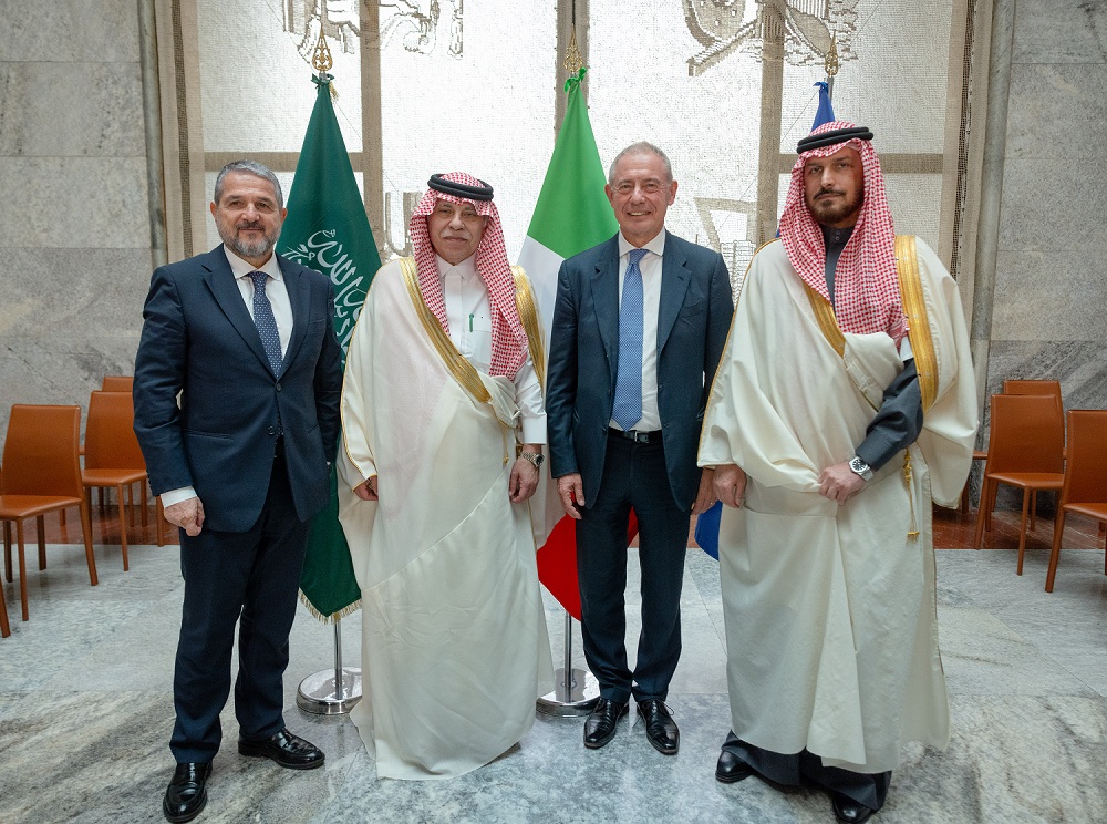 Commercio: il Ministro Al-Kassabi rafforza a Roma il partenariato economico tra Arabia Saudita e Italia